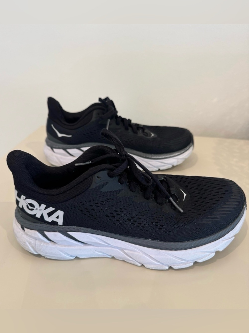 HOKA Women’s Black White One One